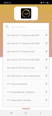 Altın Karma Video Çözüm android App screenshot 4